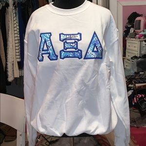 AXID sorority crewneck sweatshirt